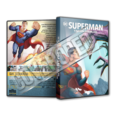 Superman Yarının Adamları 2020 Türkçe Dvd Cover Tasarımı